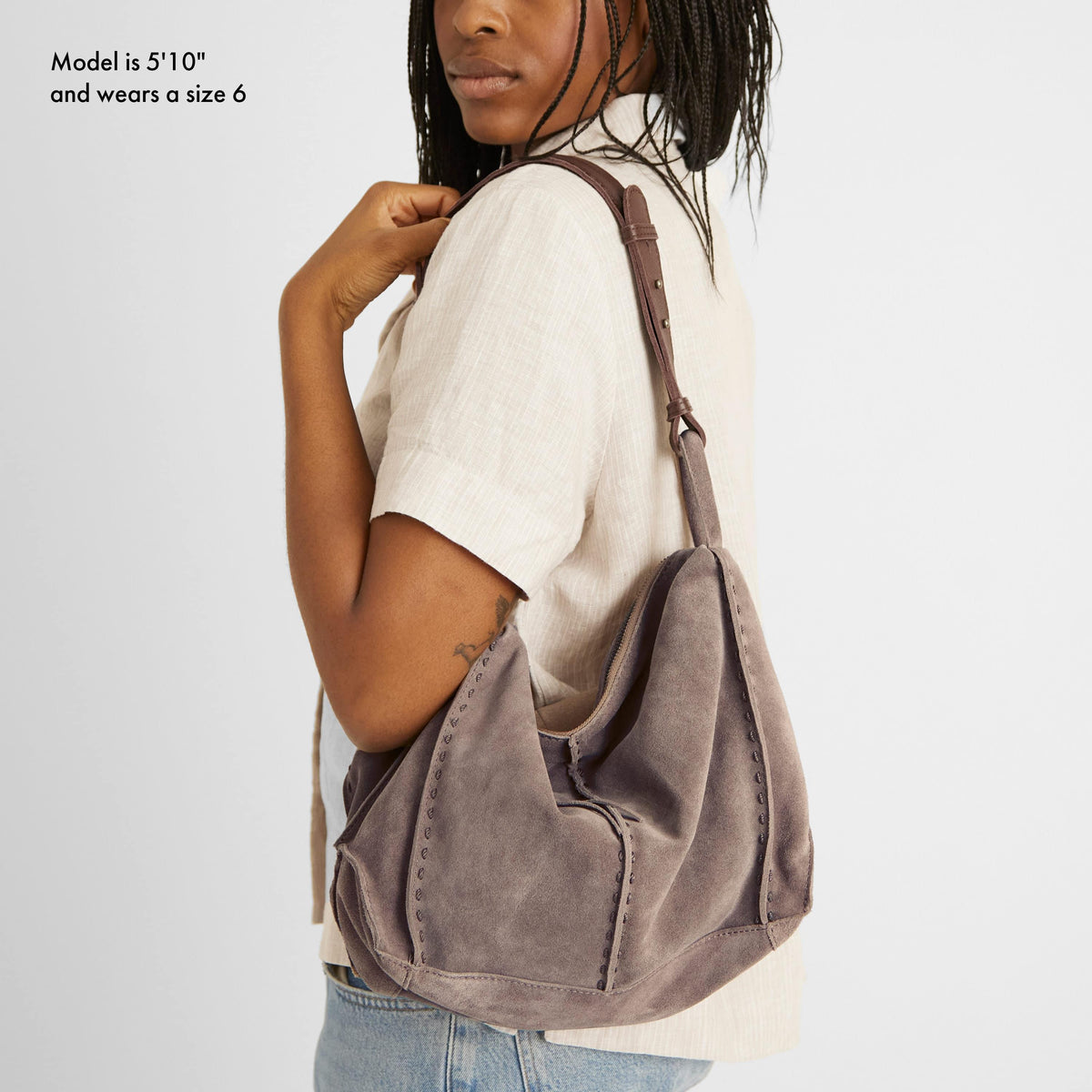 Los Feliz Hobo - Mushroom Suede