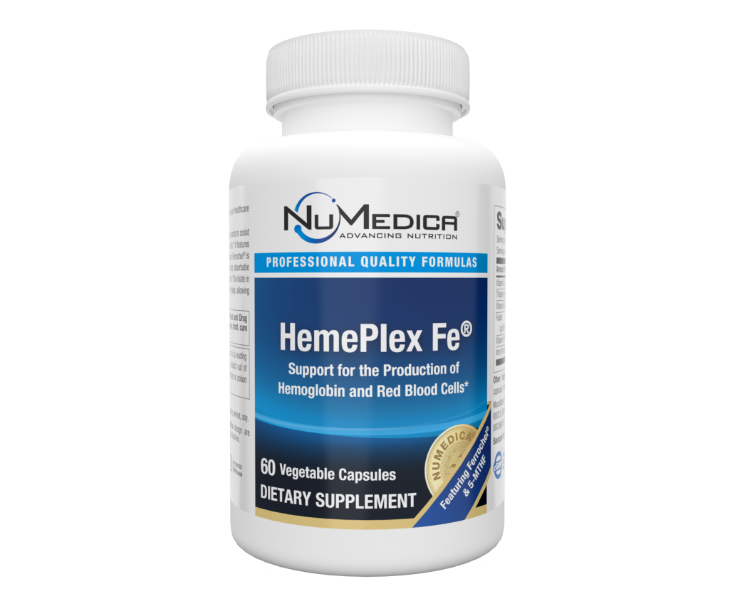 Numedica HemePlex Fe®, 60 Vegetable Capsules