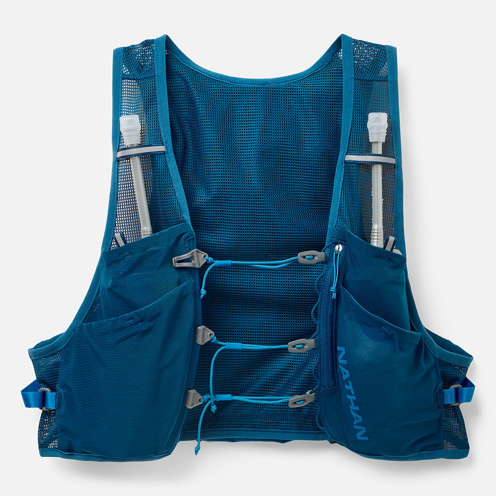 Nathan Pinnacle Breeze 4 Liter Hydration Race Vest - Sailor Blue/Deep Blue