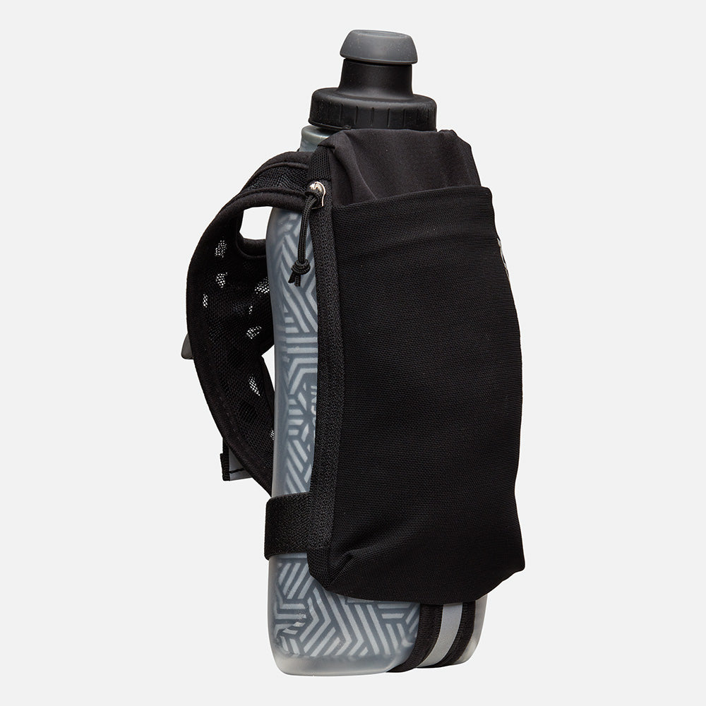 Nathan SpeedDraw 2 Insulated Flask 18oz - Black/Reflective Silver