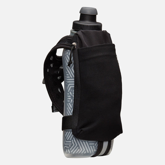 Nathan SpeedDraw 2 Insulated Flask 18oz - Black/Reflective Silver