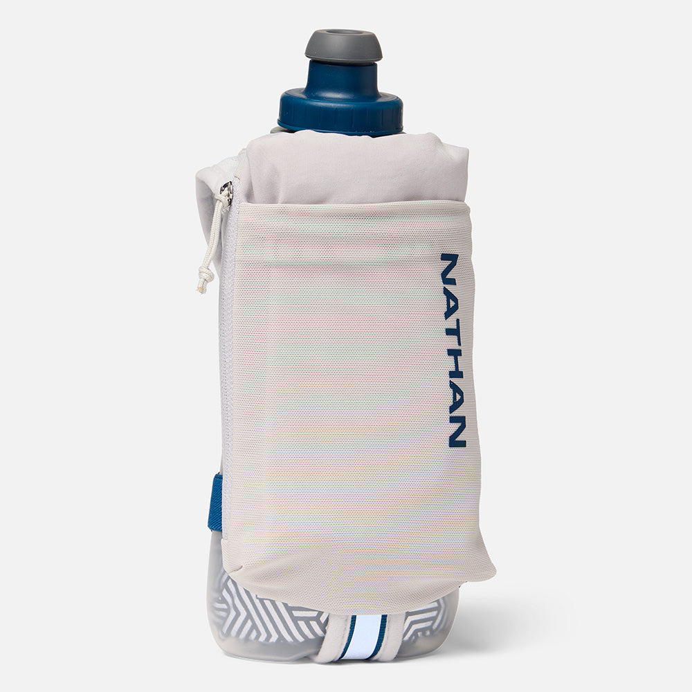 Nathan SpeedDraw 2 Insulated Flask 18oz - Vapor Grey/Sailor Blue